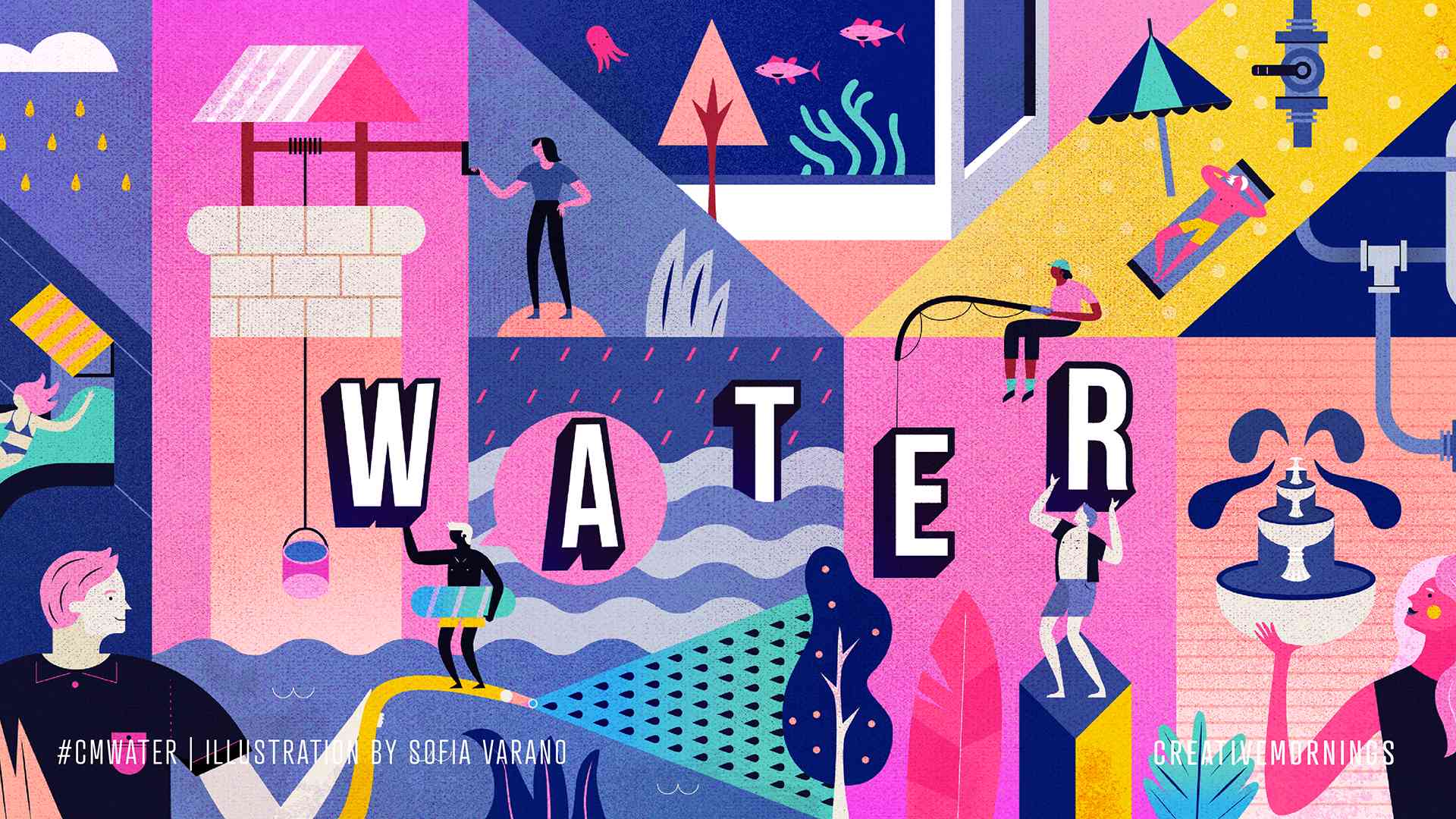 Creative Mornings Taipei 創意早晨講座：Water 水
