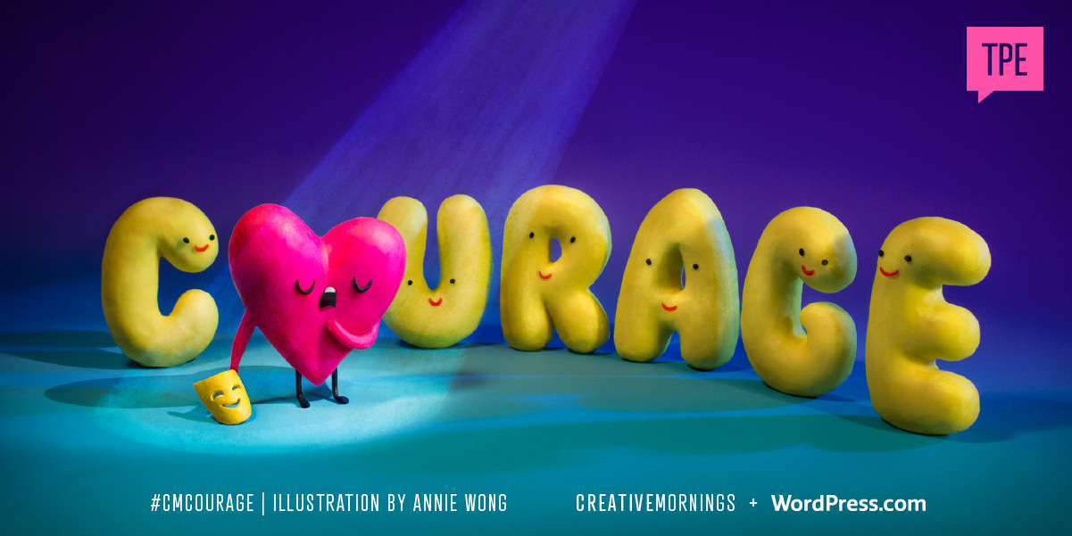 CreativeMornings Taipei 創意早晨講座／三月／Courage 勇氣